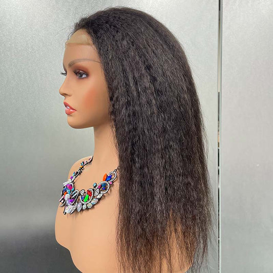 100% Human 4x4 Lace Closure Wig head cover