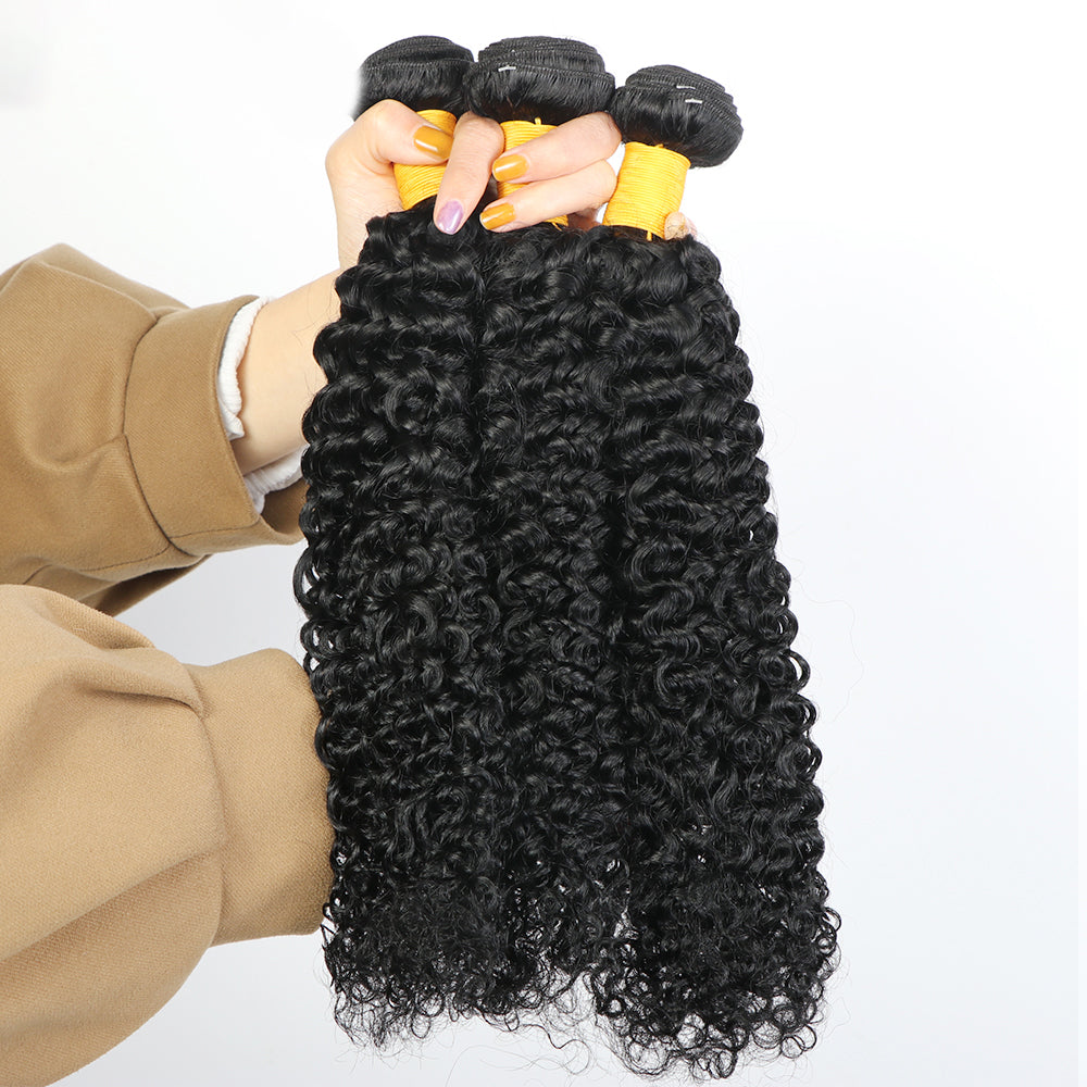 1 Bundle natrue jerry curly Raw Hair Extension Bundle