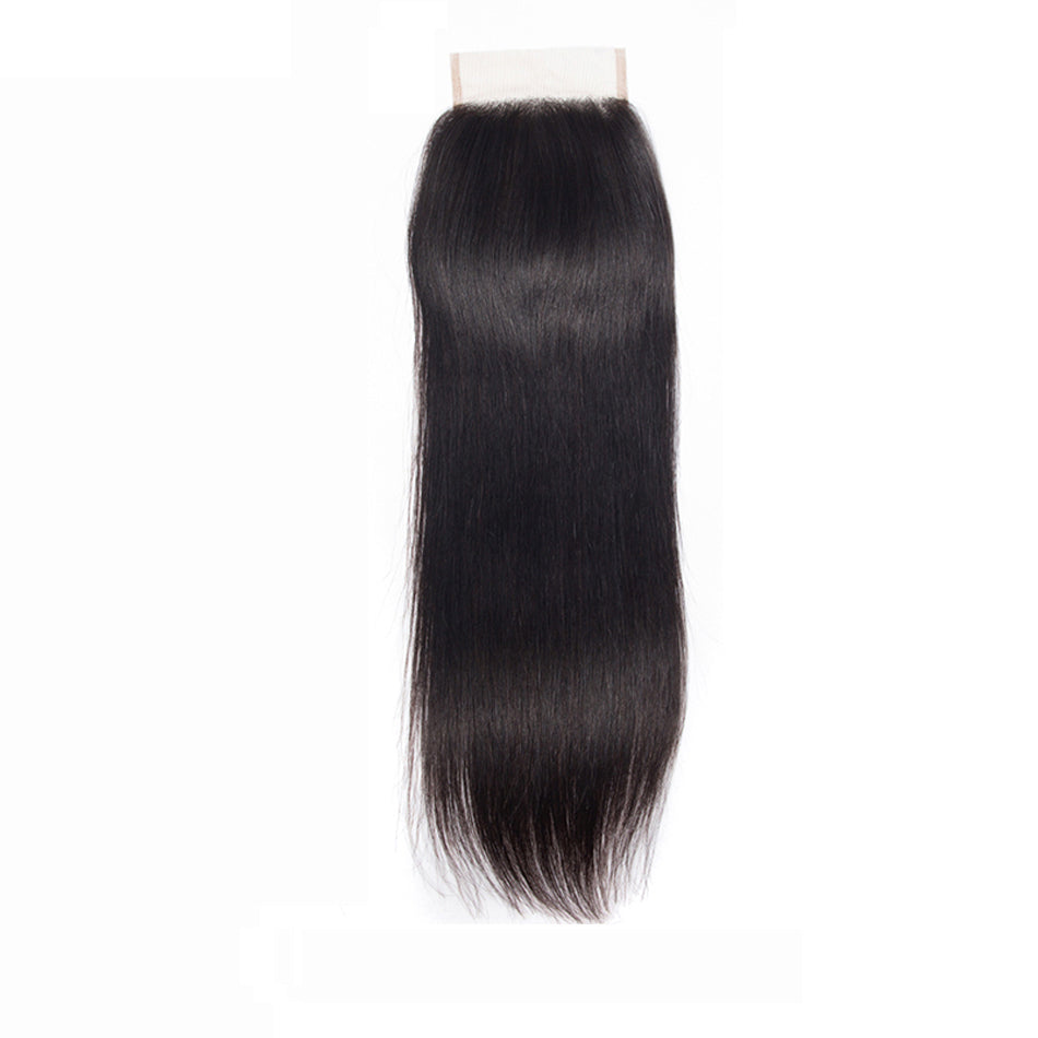 4*4 natrue straight Transparent Lace Closure