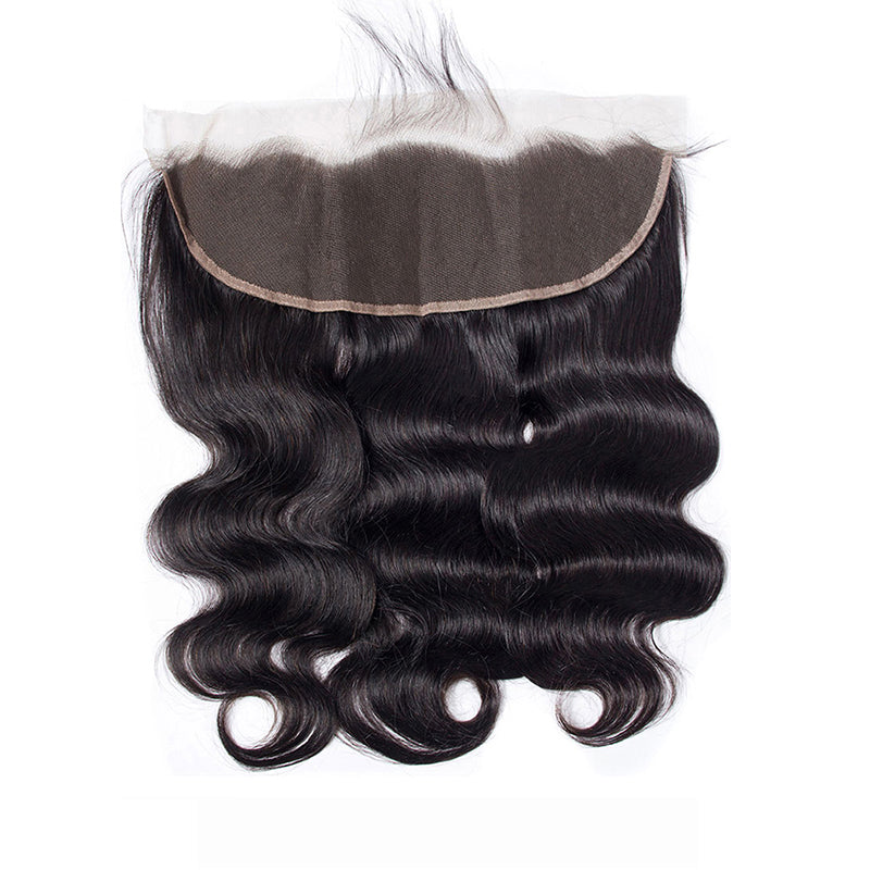 4 Bundles #natural body wave Hair With 13x4 Lace Closure Hair