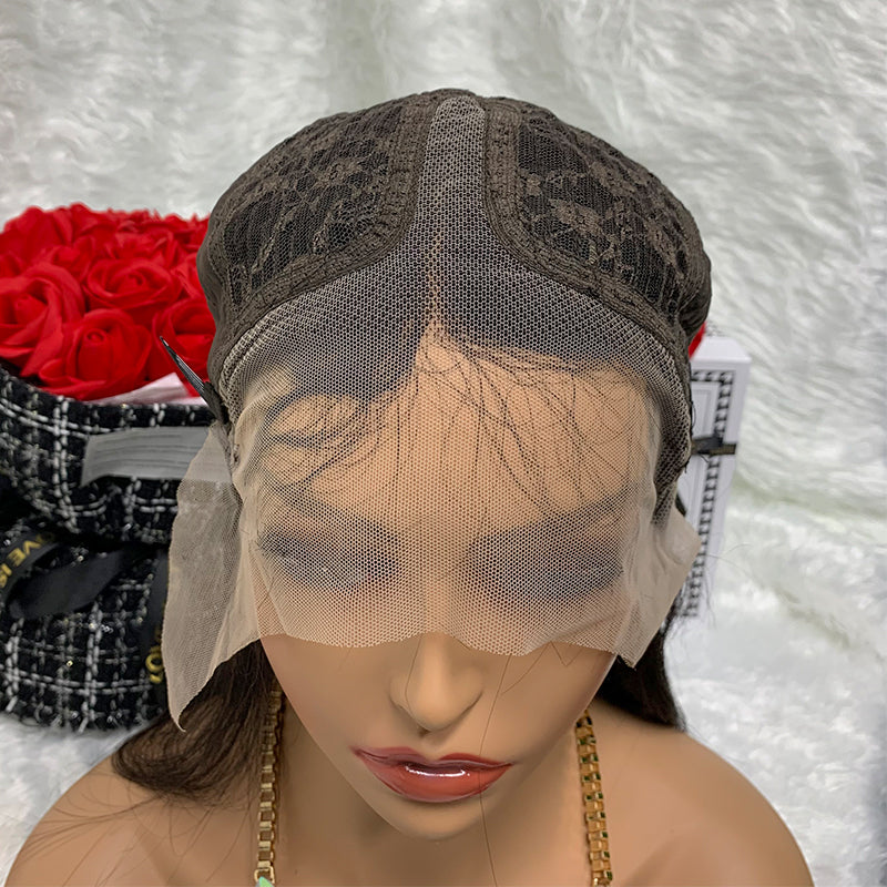 13x1 straight T Part lace closure pixie wigs frontal peruvian original lace front wigs