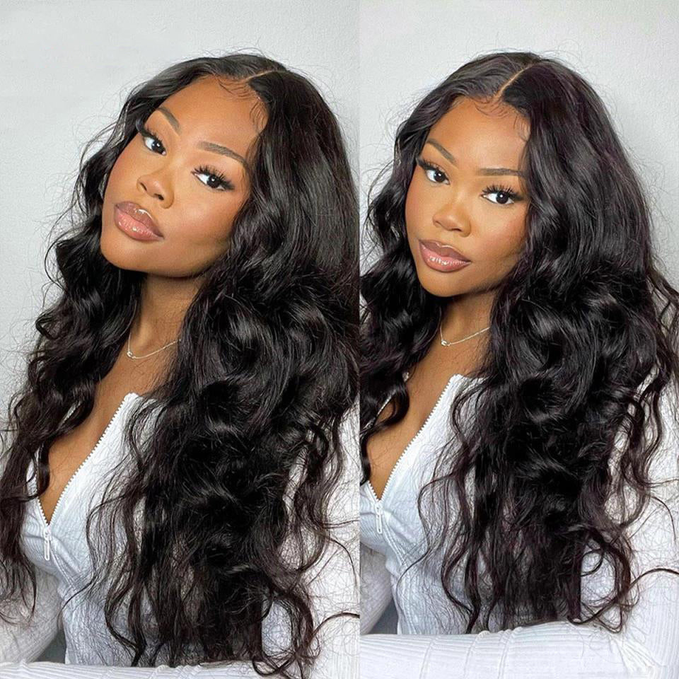 6x6 body wave Transparent lace closure