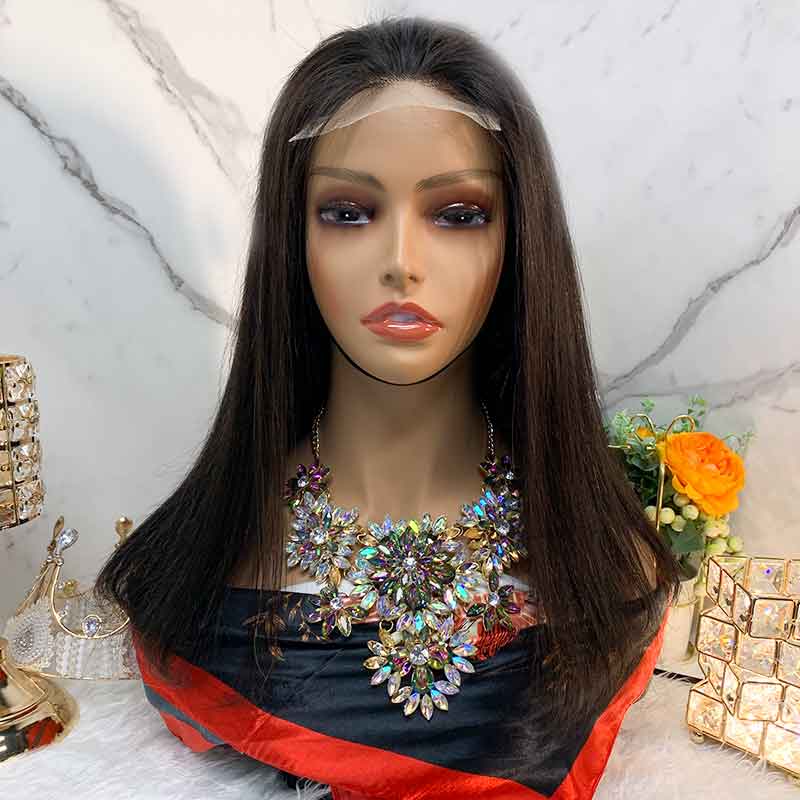 4x4 Lace NATRUE Closure straight Bob Wigs