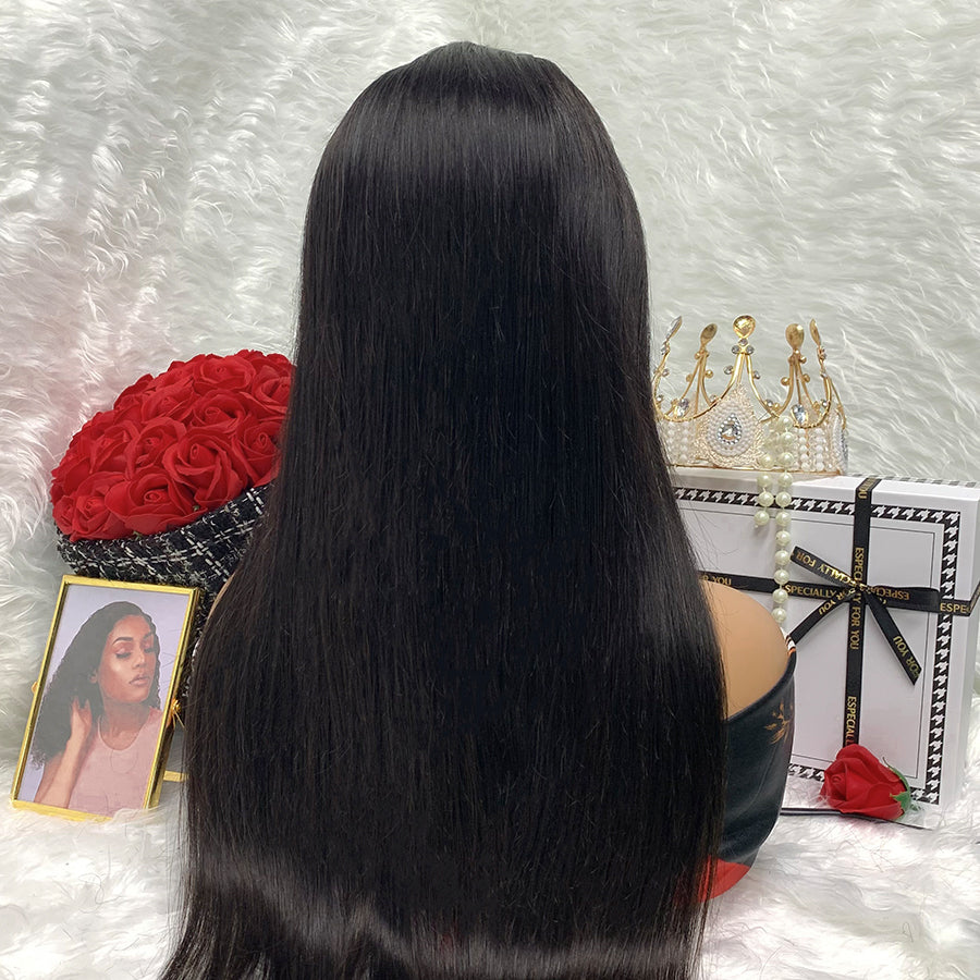 4x4 Transparent Lace Front Wigs 100% Virgin Jerry Curly Lace Wigs