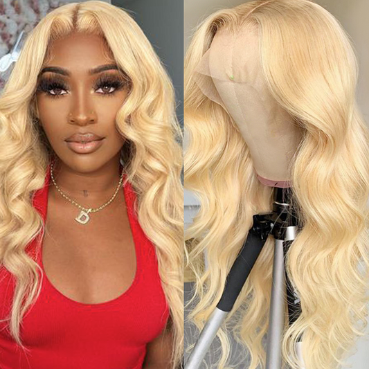 13x6 #613 Body Wave Lace Frontal Wig 100% virgin human wig