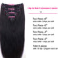 10A Clip In Vietnamese Hair Extensions Russian Hair  Remy Hair