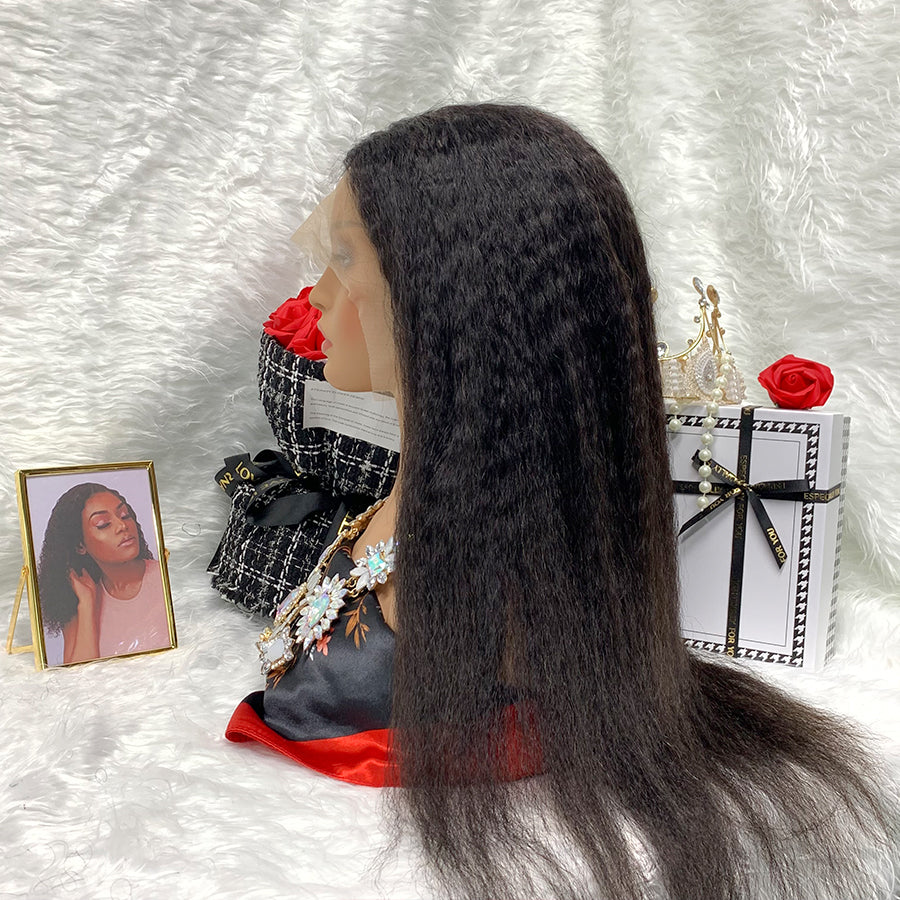 13x1 kinky straight T Part lace closure pixie wigs frontal peruvian original lace front wigs