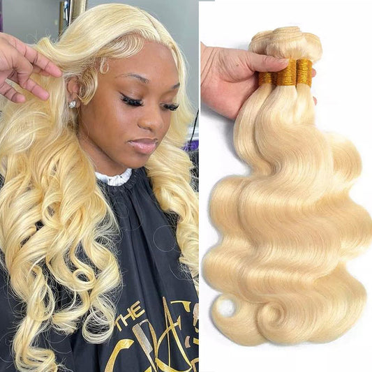 3 Bundles 11A body wave Raw Hair Extension Bundle #613