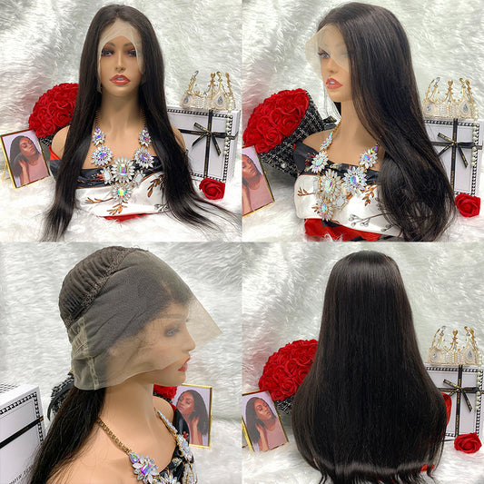 360 Transparent Lace Brazilian Lace Frontal Wig