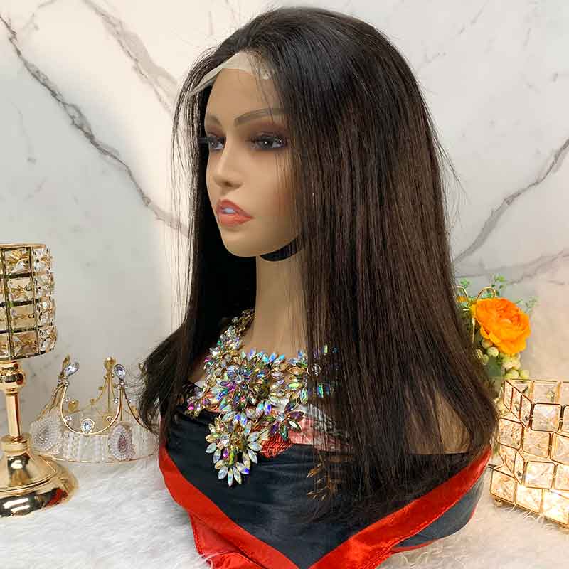 4x4 Lace NATRUE Closure straight Bob Wigs