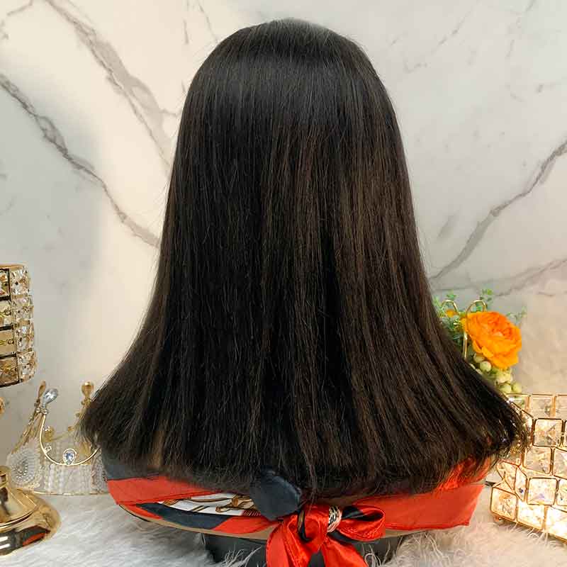 4x4 Lace NATRUE Closure straight Bob Wigs