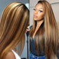 13*4 straight Hd Lace Wig  Full Frontal Wig Ombre Wig