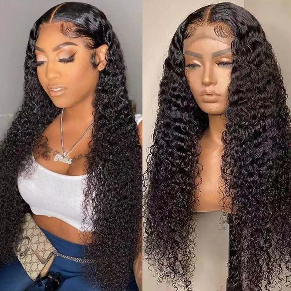 SDD Undetectable Invisible Lace Water Wave 13x4 Frontal Lace Wig