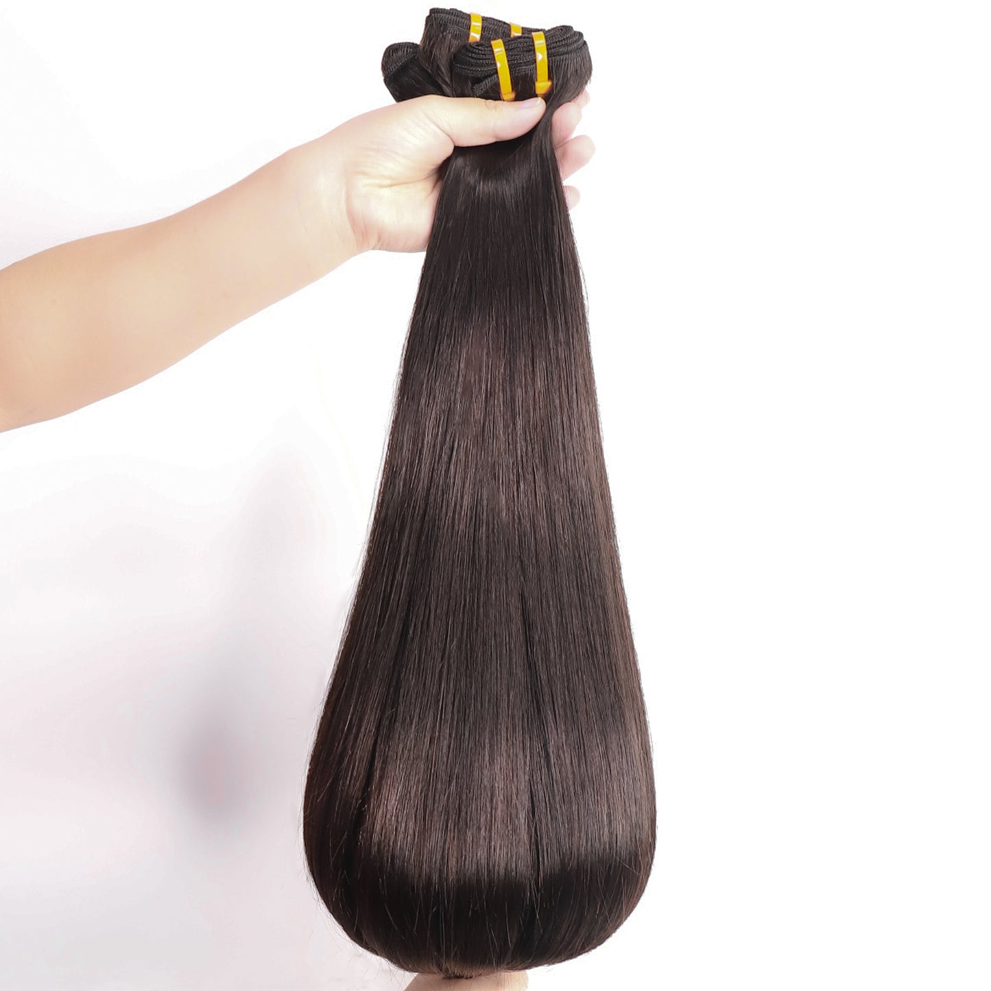 12A 1 Bundle straight Double Drawn Hair Weave Bundle