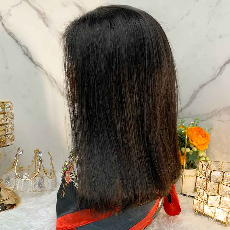 4x4 Lace NATRUE Closure straight Bob Wigs