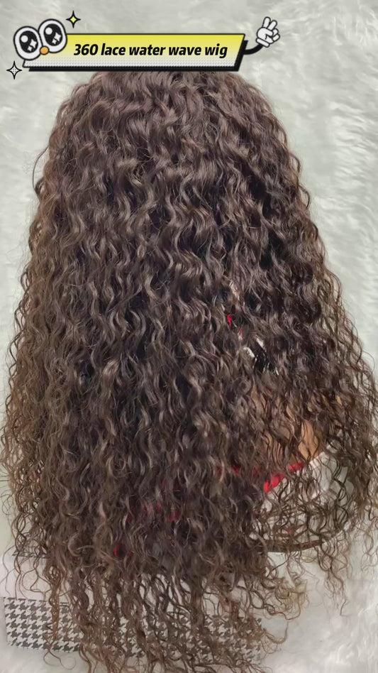 Breathable 360 Lace Wig Pre Plucked