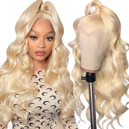 13x6 #613 Body Wave Lace Frontal Wig 100% virgin human wig