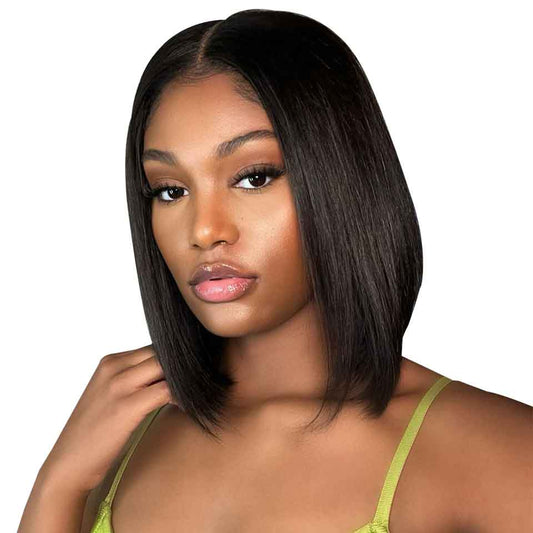 4x4 Lace NATRUE Closure straight Bob Wigs