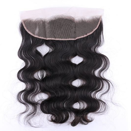 3 Bundles #natural body wave Hair With 13x4 Lace Closure Hair