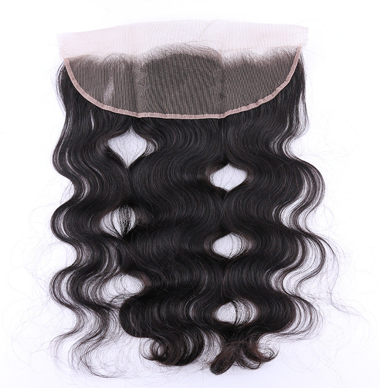 13*4 natrue body wave Transparent Lace Closure