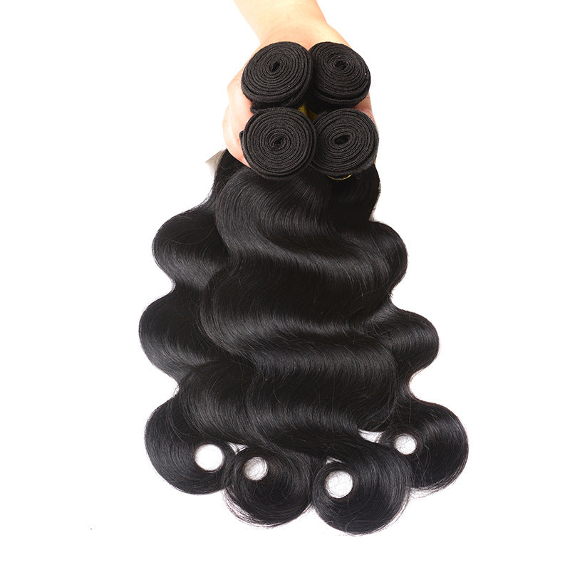 4 Bundles 8A natural body wave Raw Hair Extension Bundle