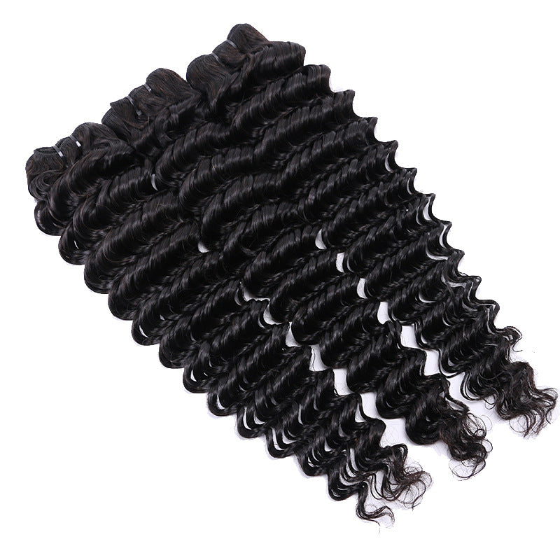 1 Bundle natrue deep curly Raw Hair Extension Bundle