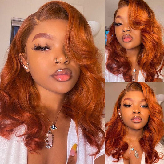 13*4  350 body wave Lace Front  Wigs 100% Virgin Human Hair