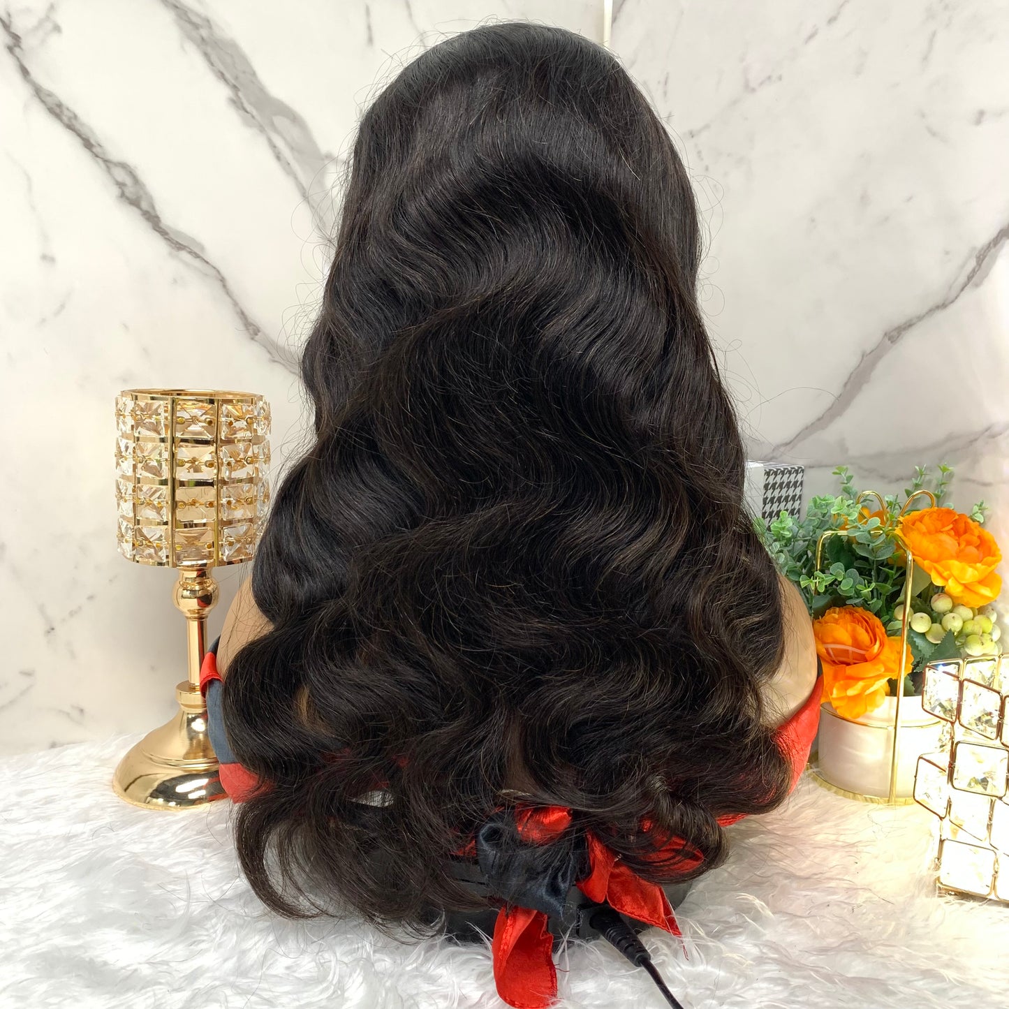 nature body wave Virgin Headband Wigs