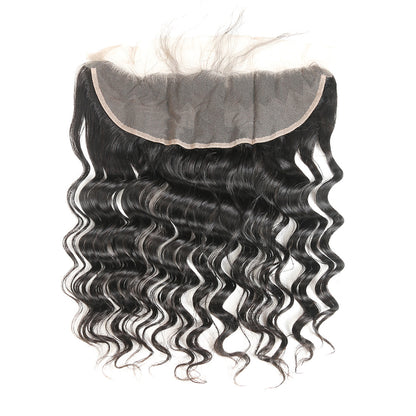 13*4 natrue loose deep Transparent Lace Closure